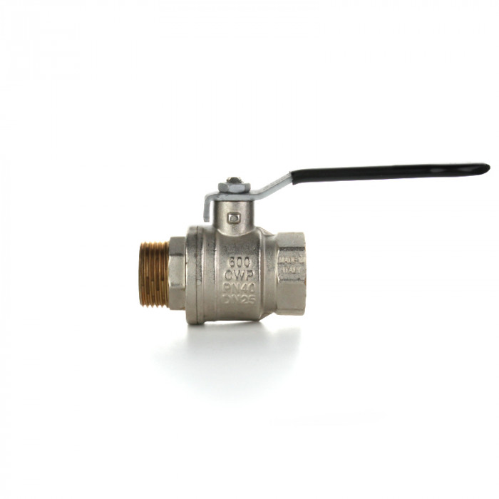 Полнопроходной шаровой кран STRONG, 1" НВ, ручка бабочка