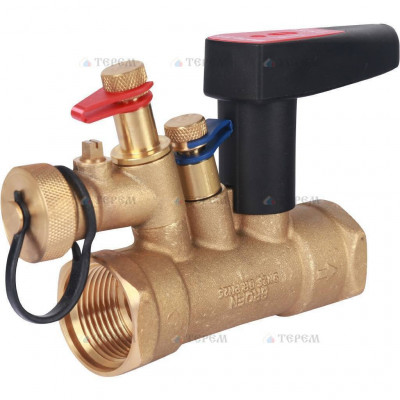 Клапан балансировочный БРОЕН Venturi FODRV DN 025 PN 25 ручной с дренажем