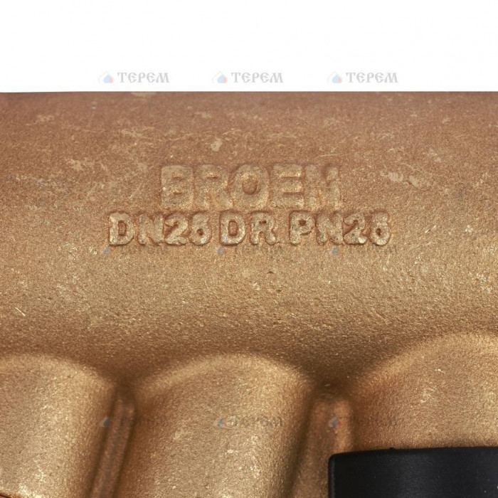 Клапан балансировочный БРОЕН Venturi FODRV DN 025 PN 25 ручной с дренажем