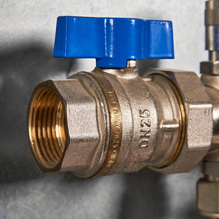 LUXOR Коллекторная группа с присоед. набором КА 1191 и насосным модулем GP1190 с колектором на 2 радиатора