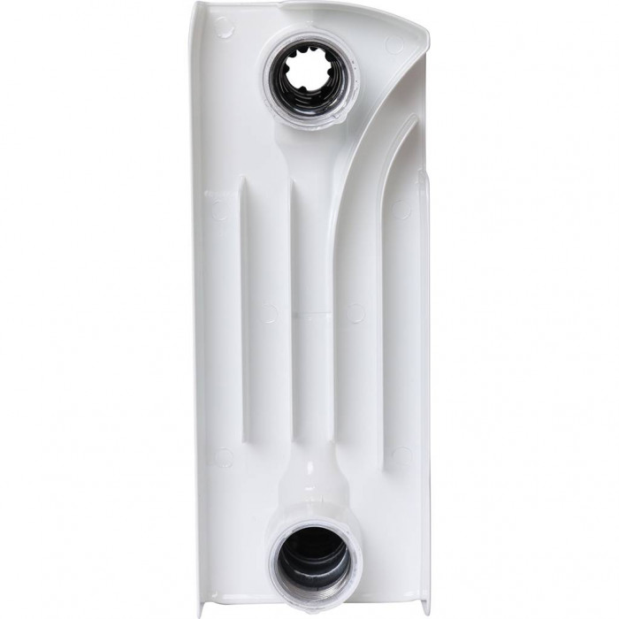 Биметаллический радиатор RIFAR BASE 200, 6 секций, боковое подключение, белый