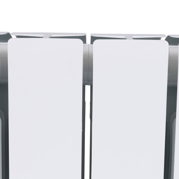 Биметаллический радиатор RIFAR BASE 200, 6 секций, боковое подключение, белый