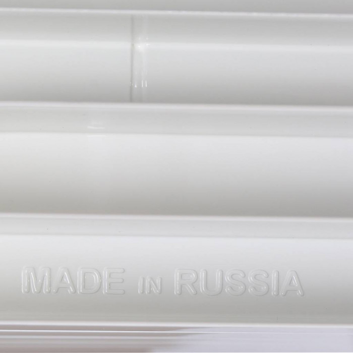 Биметаллический радиатор RIFAR BASE 200, 6 секций, боковое подключение, белый