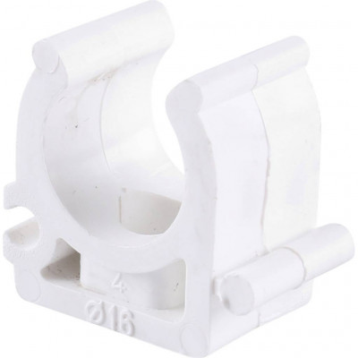 Крепление Kalde d=16 для полипропиленовых труб под сварку (цвет белый)