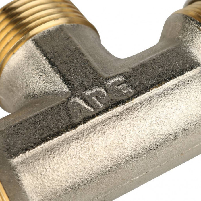 Тройник-переходник STOUT с наружной резьбой 3/4 х26 для металлопластиковых труб винтовой