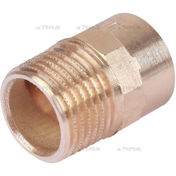 Sanha 4243g переход ВП-НР, бронза18x1/2, для медных труб под пайку