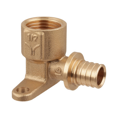 Водорозетка латунная аксиальная 16x1/2, PRO AQUA