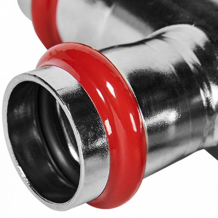 ROMMER RSS-0014-352235 Тройник переходной, 35х22х35, из нержавеющей стали прессовой