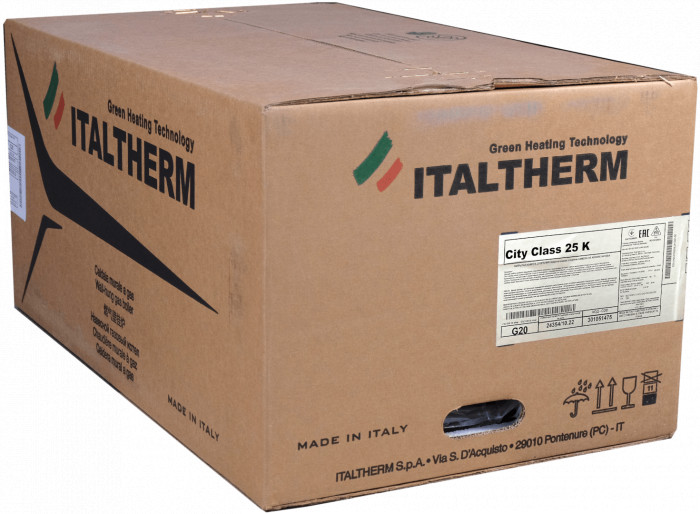 Настенный газовый котел Italtherm CITY CLASS 30 K, конденсационный, двухконтурный