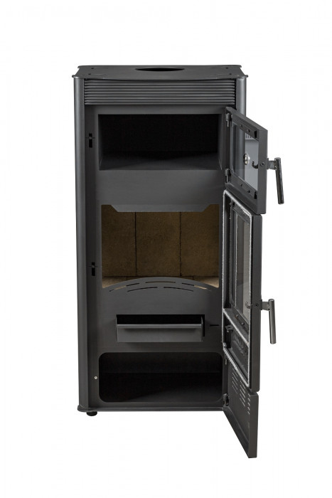 Печь-камин HOSSEVEN ROSE OVEN ANTHRACITE