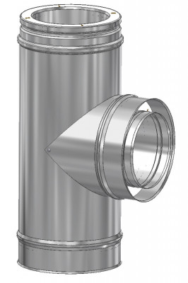 Тройник 90° д. 150 ICS50