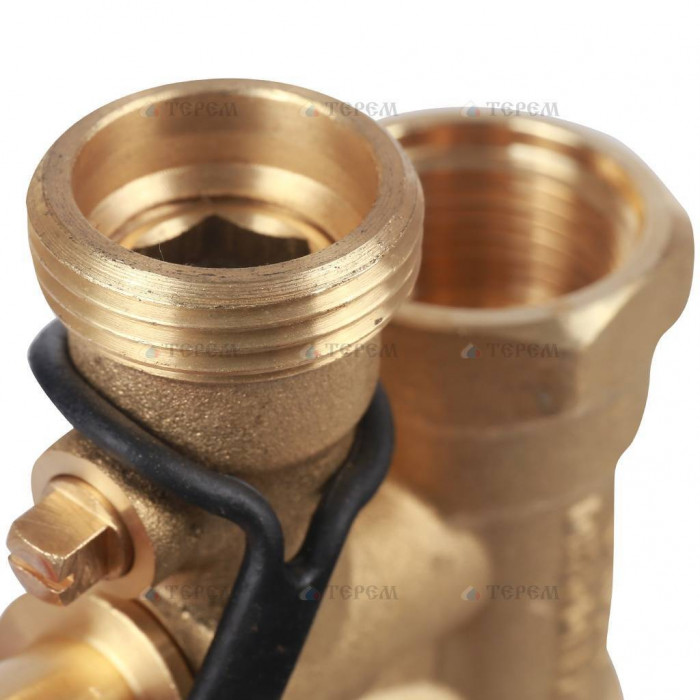 Клапан балансировочный БРОЕН Venturi FODRV DN 020 PN 25 ручной стандартной пропускной способности с дренажем