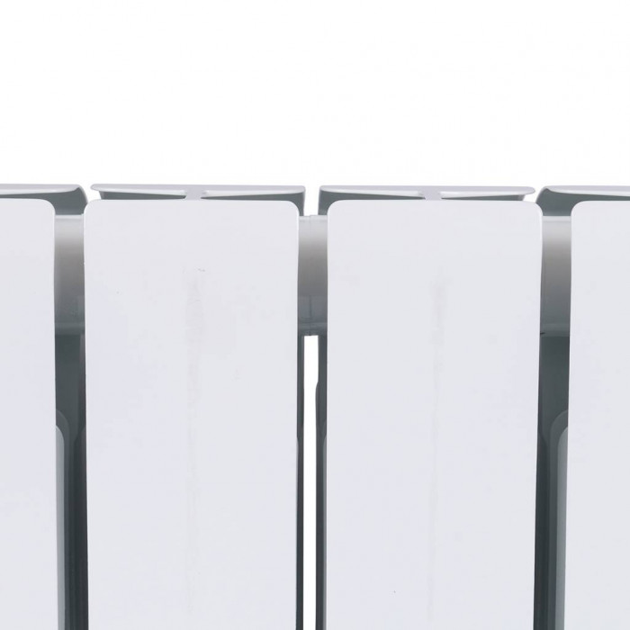 Биметаллический радиатор RIFAR BASE 200, 8 секций, боковое подключение, белый