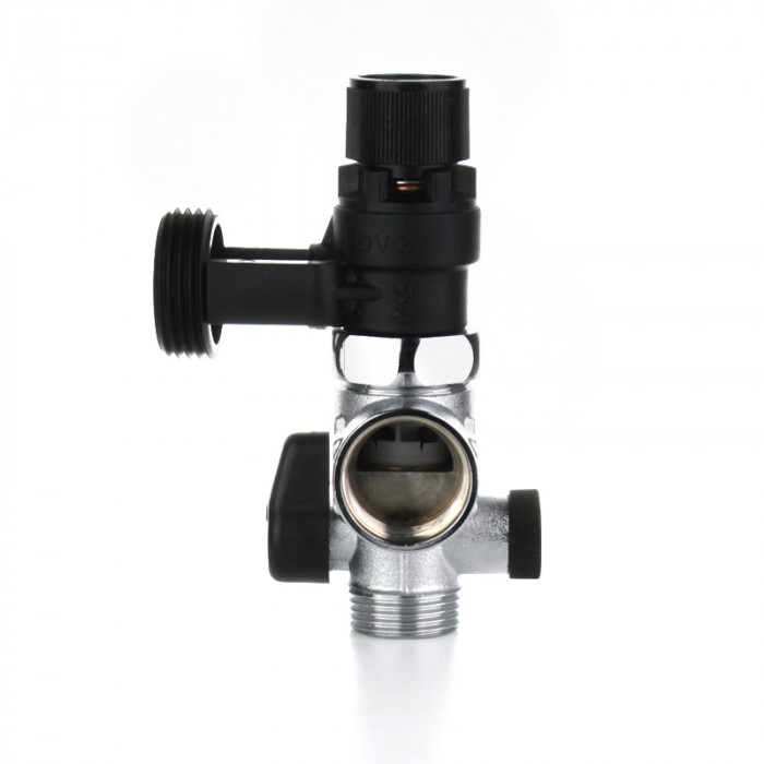 Группа безопасности водонагревателя до 10 кВт, присоединение резьбовое В 3/4"