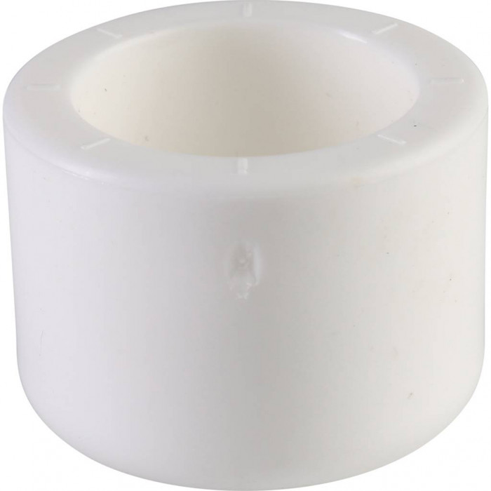 Политэк d=25 Заглушка для полипропиленовых труб под сварку (цвет белый)