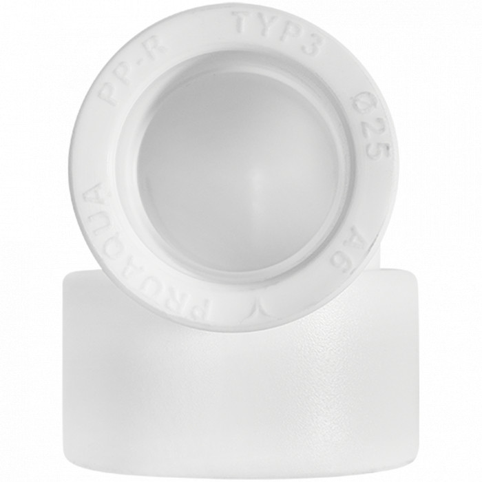 Pro Aqua PA1371210 Pro Aqua d= 32-25 PP-R Угольник переходной 90 градусов Белый