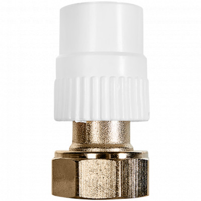 Pro Aqua PA75010P Pro Aqua d=20x3/4 PP-R Евроконус Белый