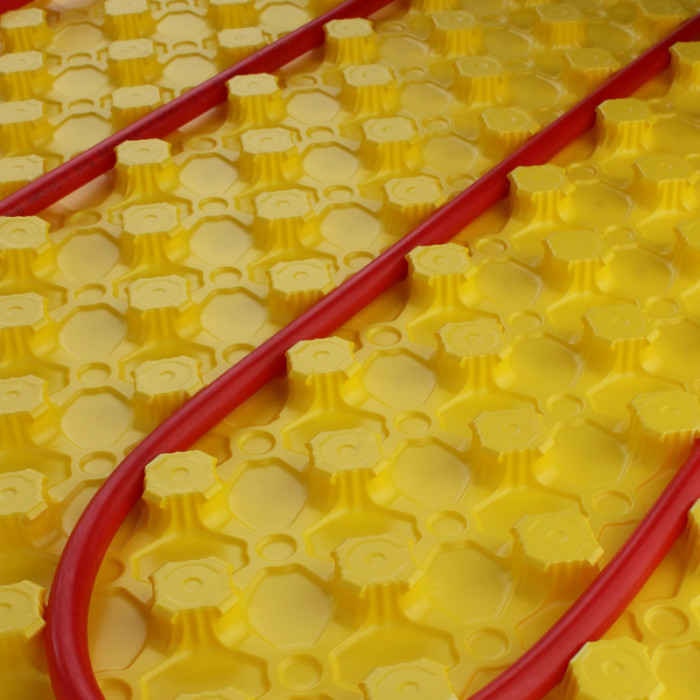 Плита для теплого пола с бобышками и плёнкой, 1100×800×20 мм