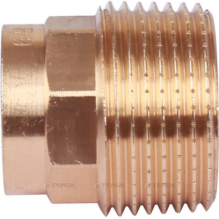 Sanha 4243g переход ВП-НР, бронза18x3/4, для медных труб под пайку