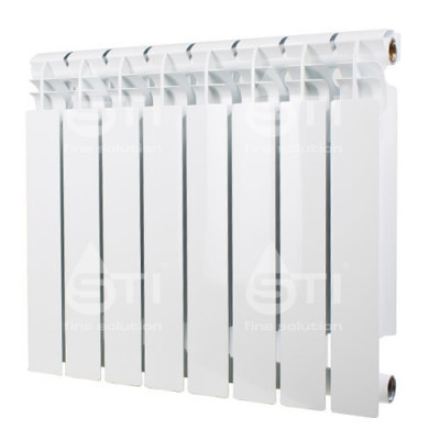 Биметаллический радиатор STI RUS (F)  500/100, 8 секций, боковое подключение