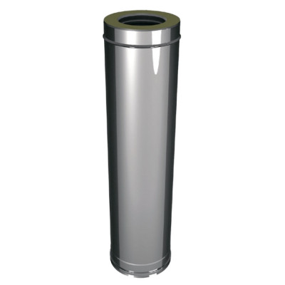Труба L1000 D200/400, изоляция 100 мм, AISI 321/304 (Вулкан)