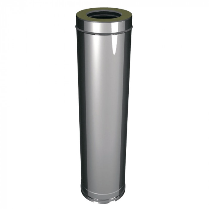Труба L1000 D200/400, изоляция 100 мм, AISI 321/304 (Вулкан)