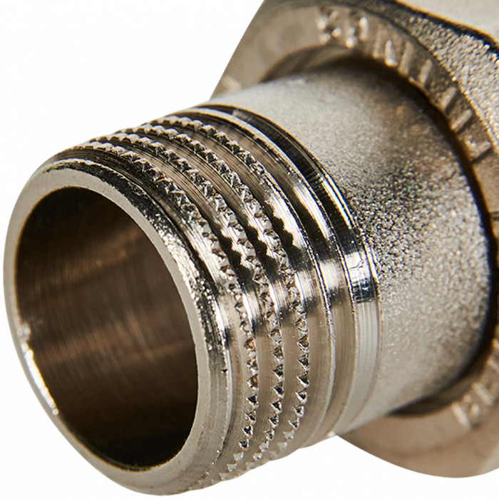 STOUT Разъемное соединение американка ВН никелированное, уплотнение под гайкой o-ring кольцо 1/2