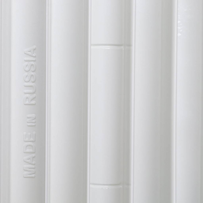 Биметаллический радиатор RIFAR BASE 350, 10 секций, боковое подключение, белый