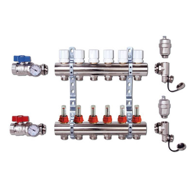 Коллекторная группа с расходомерами LUXOR CD 473M/7