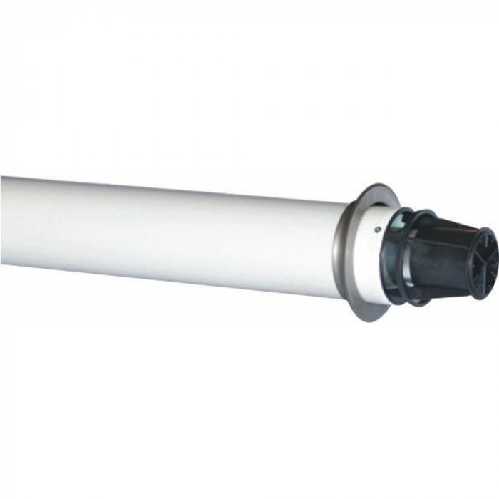 Коаксиальная труба с наконечником Д80/120, 750мм, KHG71414061 KHG71414061