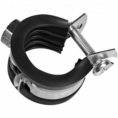 Хомут для труб одновинтовой STOUT с гайкой М8, 1/2  (20-23мм) SAC-0020-300012