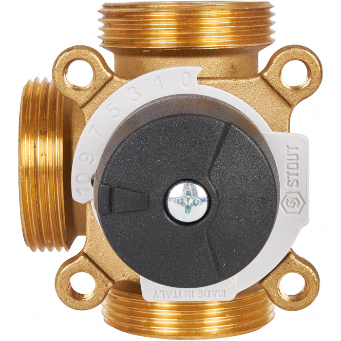 STOUT 3-х ходовой смесительный клапан 1" -1 1/2” KVs 8