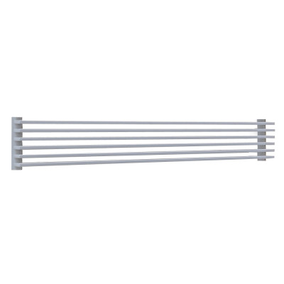 Стальной трубчатый радиатор KZTO (КЗТО) Параллели Г1-1750-6 шаг 25мм, 6 секций, нижнее подключение