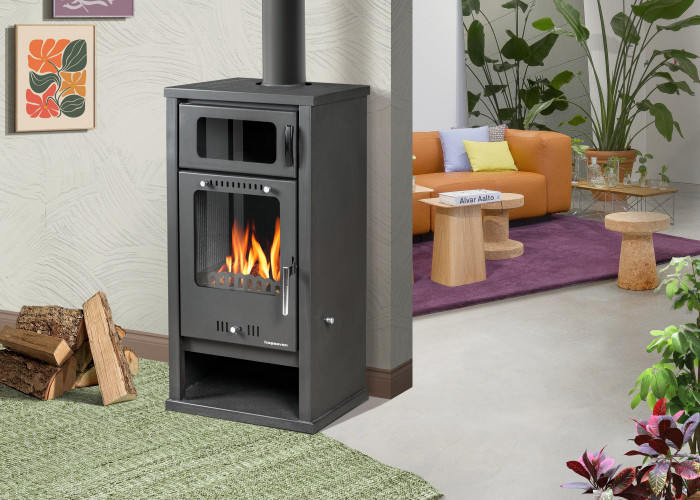 Печь-камин HOSSEVEN TROY