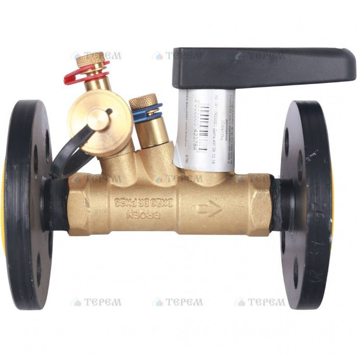 Клапан балансировочный БРОЕН Venturi FODRV DN 020 PN 16 ручной фланцевый с дренажем