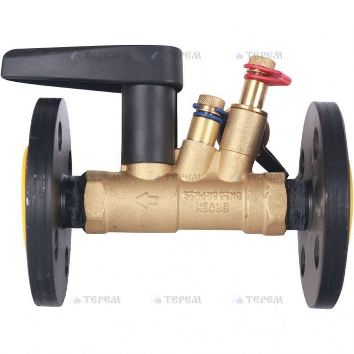 Клапан балансировочный БРОЕН Venturi FODRV DN 020 PN 16 ручной фланцевый с дренажем