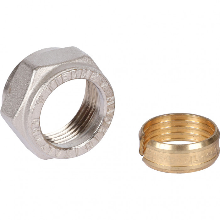 Тройник переходной TIEMME (20.2х20.2х16.2) для металлопластиковых труб винтовой