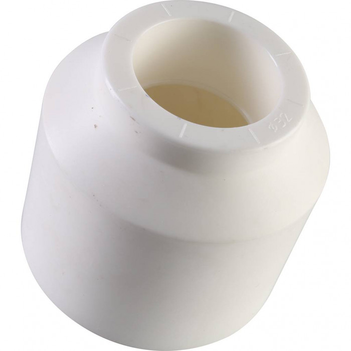 Муфта переходная внутр./наруж. Политэк 63х32 для полипропиленовых труб под сварку (цвет белый)