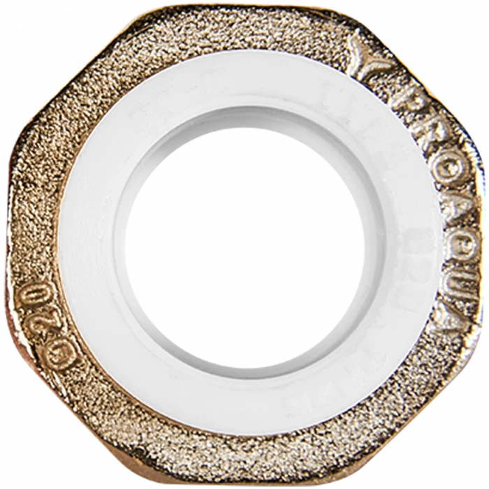 Муфта комбинированная Pro Aqua d=20-3/4 PP-R разъемная (американка) ВР Белая