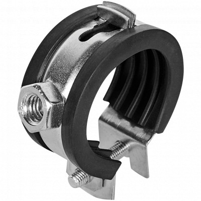 Хомут для труб одновинтовой STOUT с гайкой М8, 1  (32-35мм) SAC-0020-300001