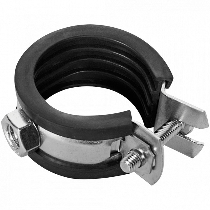 Хомут для труб одновинтовой STOUT с гайкой М8, 1  (32-35мм) SAC-0020-300001