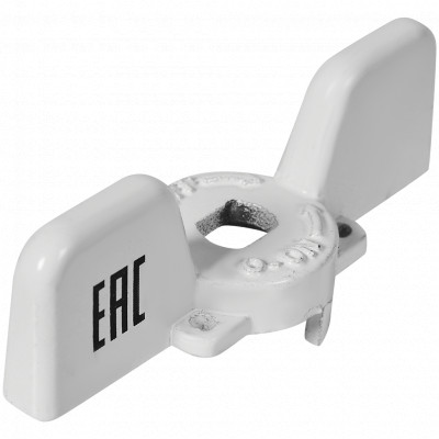 STOUT SVB-BUT2-1234-01 STOUT Ручка-бабочка для шарового крана STOUT 1/2 - 3/4  (Белая)