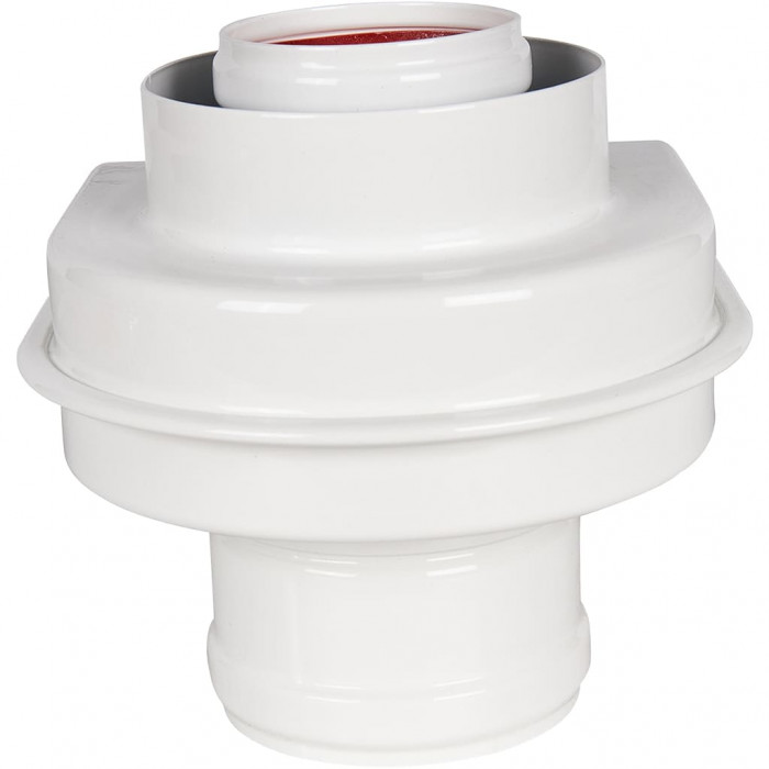 ROMMER RCA-8080-240002 Адаптер моноблочный для перехода на двухтрубную систему 80/80 (Ferroli, Bosch, Buderus, Navien S/C/E, Baxi ECO Nova/Classic,   Baltur, Fondital  ) в комплекте фланец и втулка D60 L-50