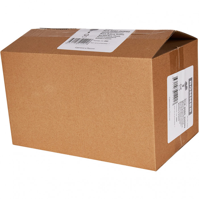 ROMMER RCA-8080-240002 Адаптер моноблочный для перехода на двухтрубную систему 80/80 (Ferroli, Bosch, Buderus, Navien S/C/E, Baxi ECO Nova/Classic,   Baltur, Fondital  ) в комплекте фланец и втулка D60 L-50