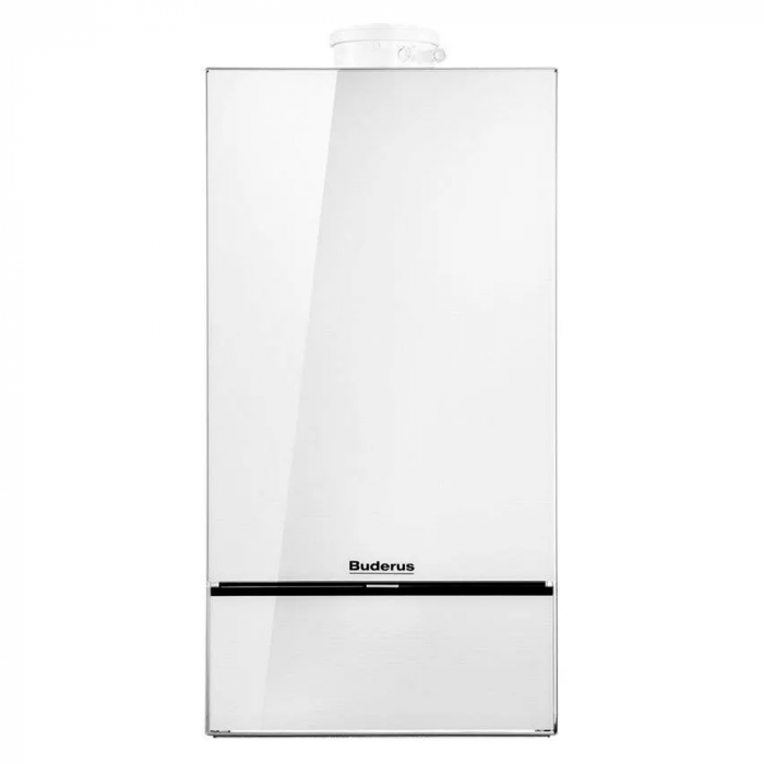 Настенный газовый котел Buderus Logamax plus GB172-42 iW H (белый), конденсационный, одноконтурный