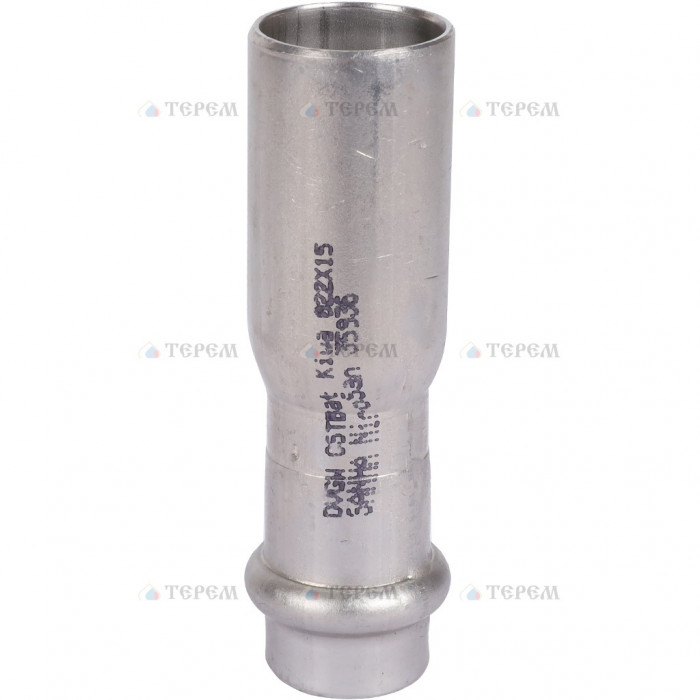 Sanha 9243 пресс-фит. нерж.сталь, ниппель ВПр-НПр, 22ax15