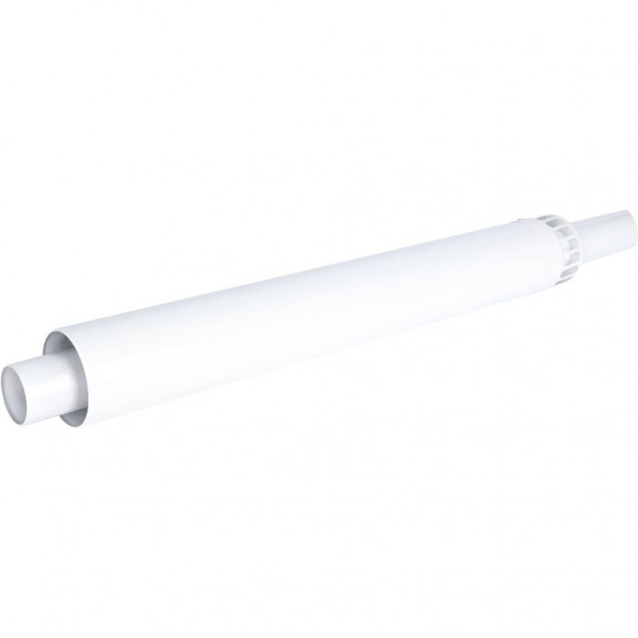 Baxi  Коаксиальная труба с наконечником диам. 60/100 мм, общая длина 1000 мм, выступ дымовой трубы 250 мм - антиоблединительное исполнение