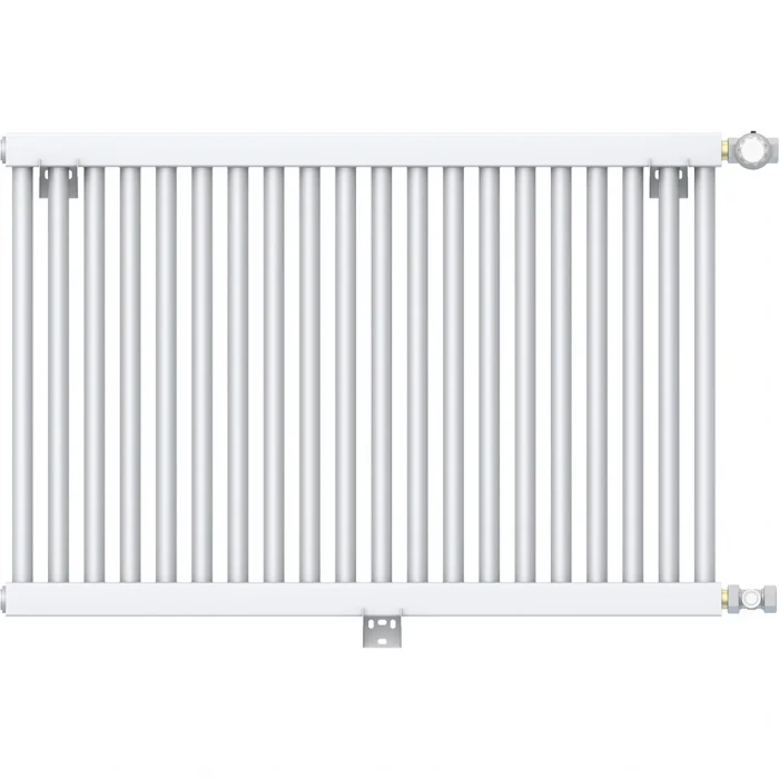 Стальной трубчатый радиатор ROMMER RST-115008-020, 8 секций, нижнее подключение