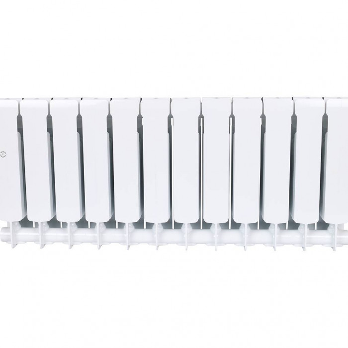 Биметаллический радиатор RIFAR BASE 350, 12 секций, боковое подключение, белый