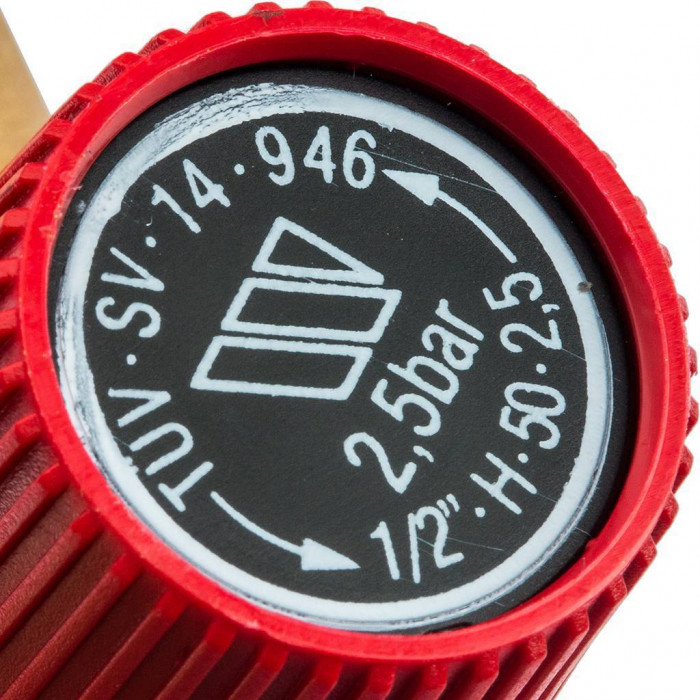 Watts SVH 25 -1/2 Предохранительный клапан для систем отопления 2.5 бар